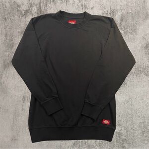 Dickies black crewneck black  sweater sz medium​